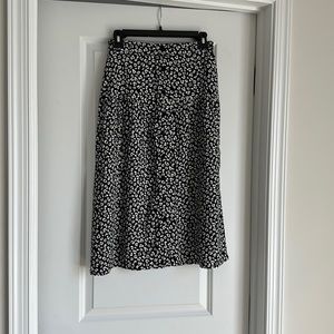 Eloise Leopard Midi Skirt
